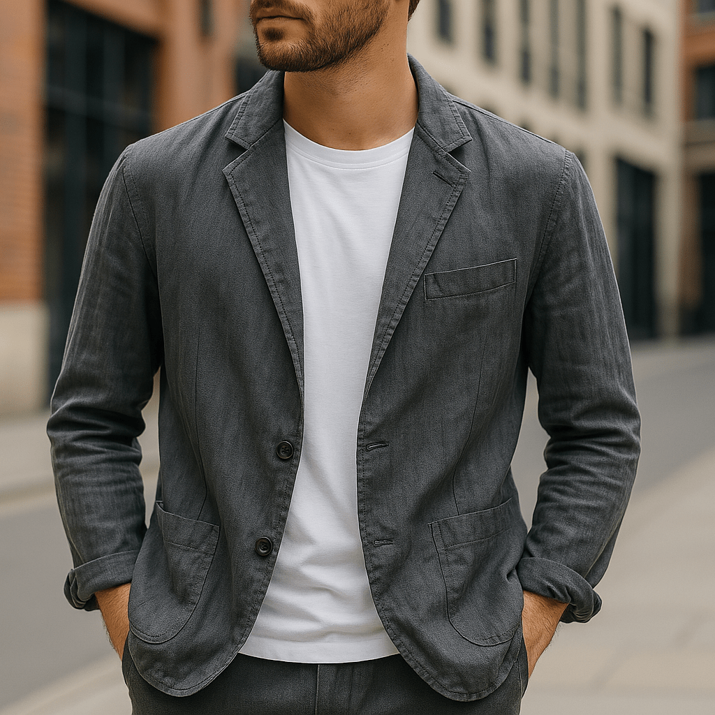 Urban Linen Blazer
