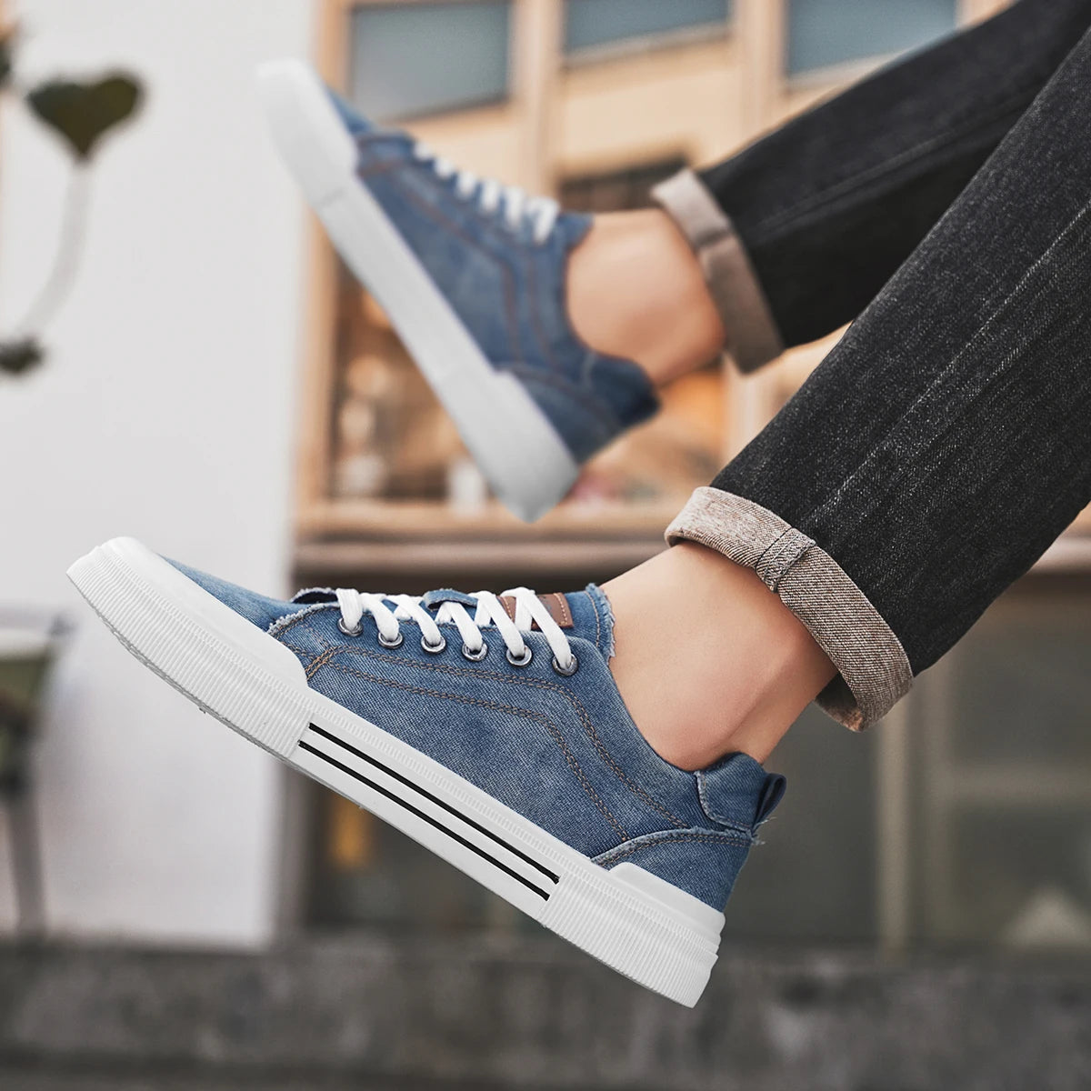 Bellagio Denim Sneakers