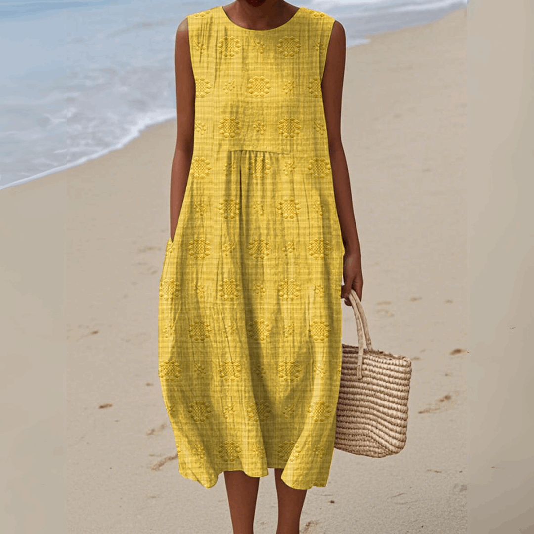 ARIANNA™|EMBROIDERED SPRING N SUMMER DRESS