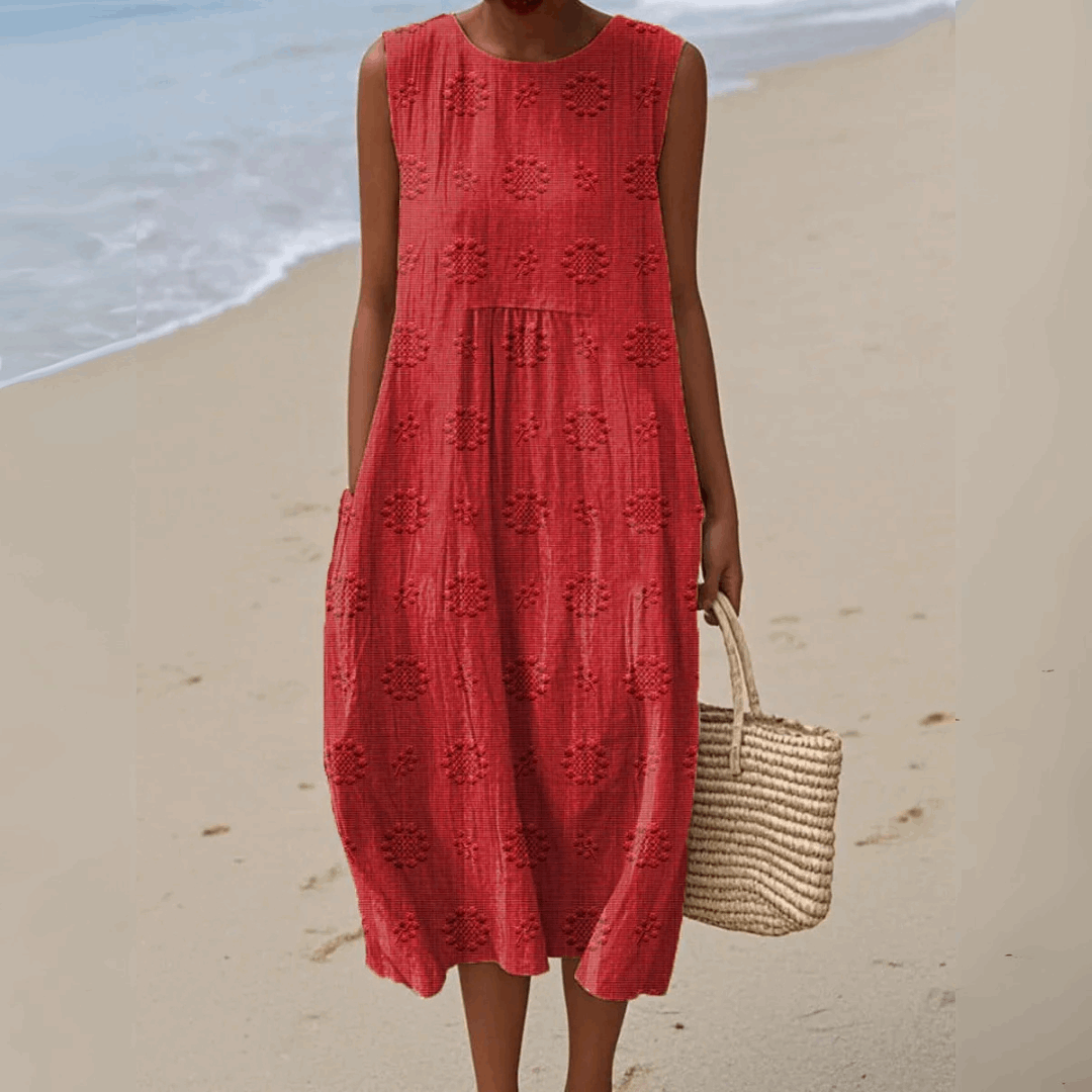 ARIANNA™|EMBROIDERED SPRING N SUMMER DRESS