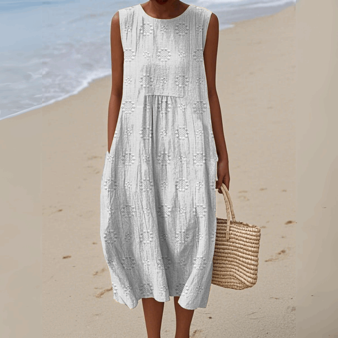 ARIANNA™|EMBROIDERED SPRING N SUMMER DRESS