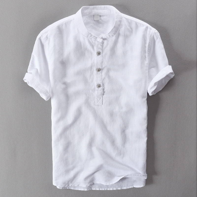 Luca Henley Linen Shirt