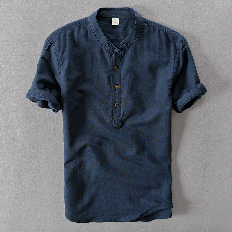 Luca Henley Linen Shirt