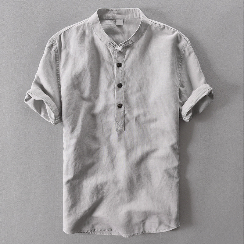 Luca Henley Linen Shirt