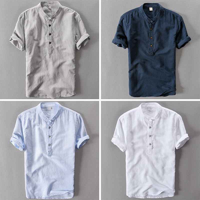 Luca Henley Linen Shirt