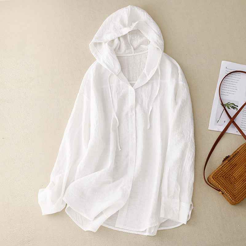 ORION LINEN HOODIE