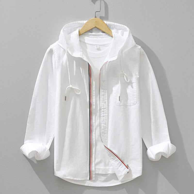 CASA LINEN HOODIE