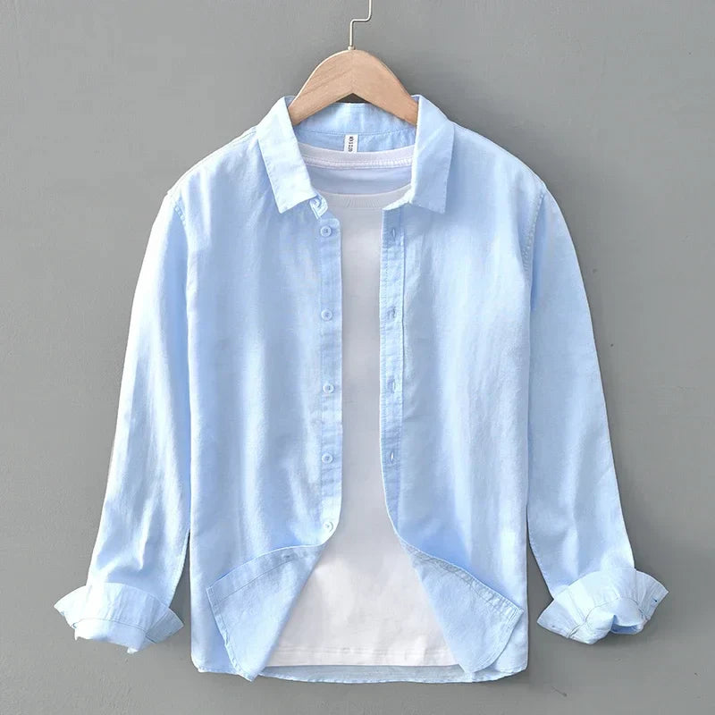 Santorini Linen Shirt