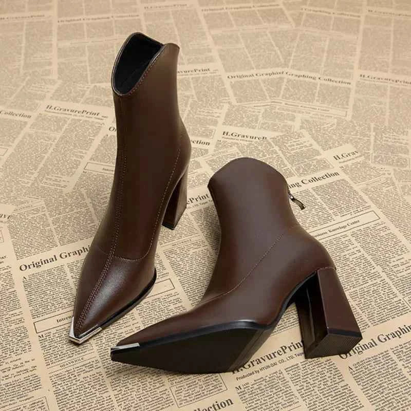 CHROME TIP CHELSEA BOOTS