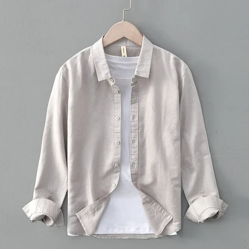 Santorini Linen Shirt