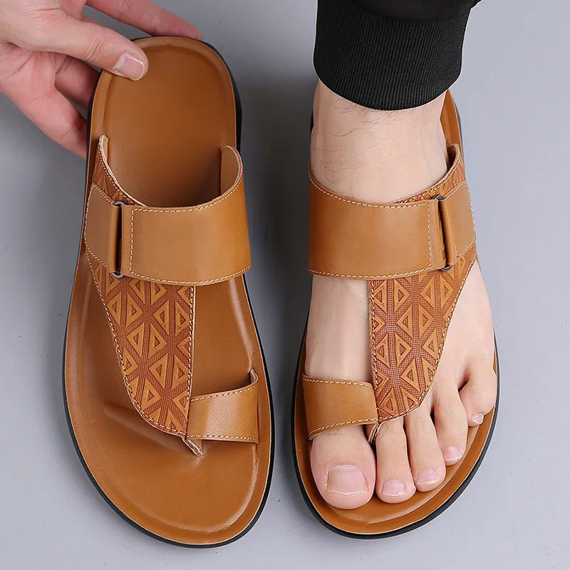 Corsica Leather Sandals
