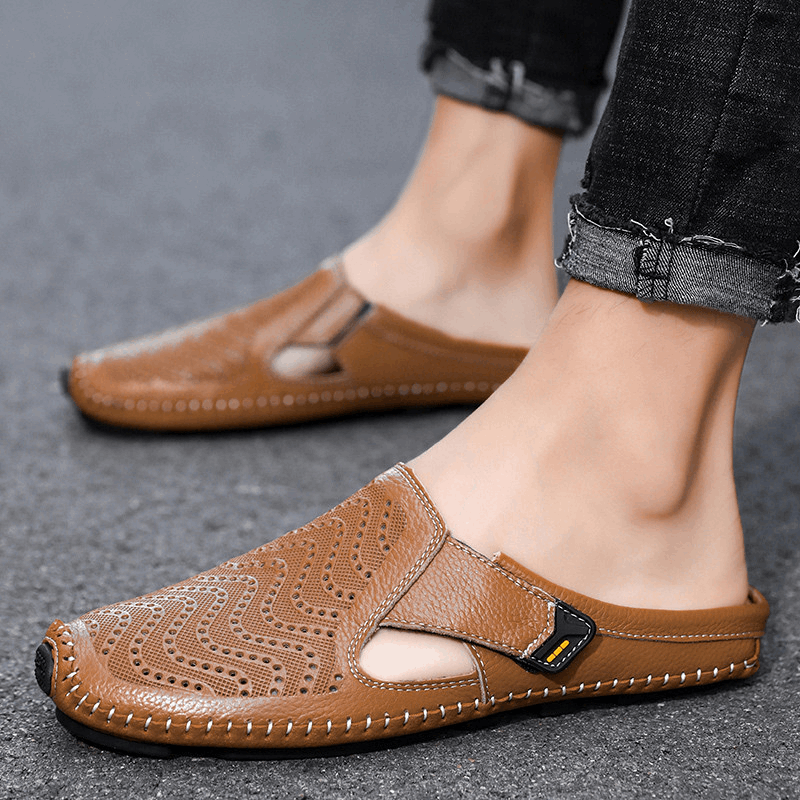 Amalfi Leather Sandals