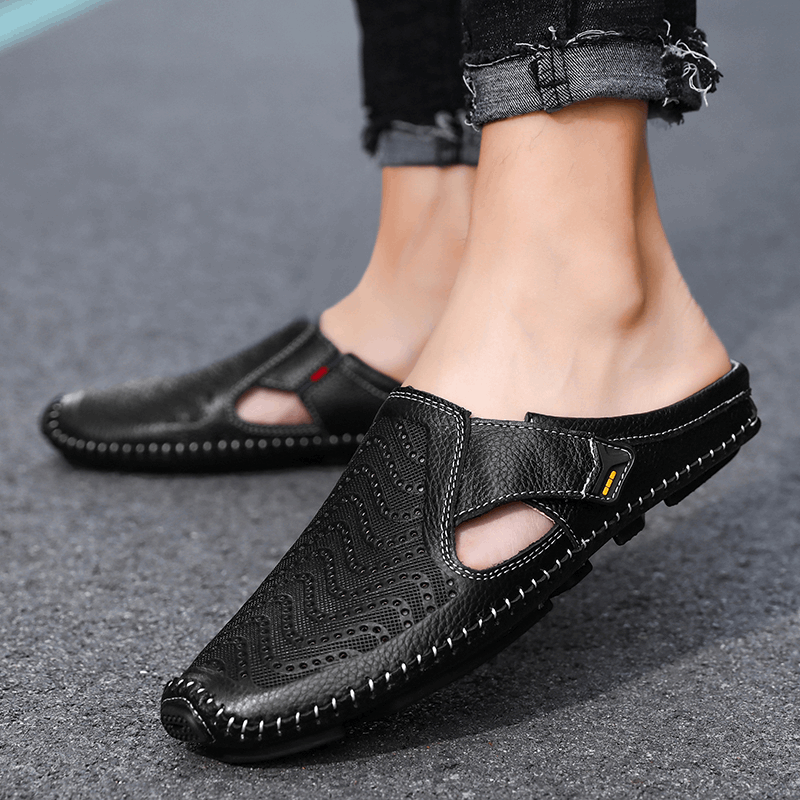 Amalfi Leather Sandals
