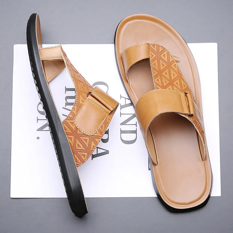 Corsica Leather Sandals