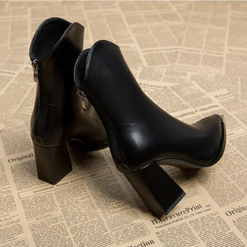 CHROME TIP CHELSEA BOOTS