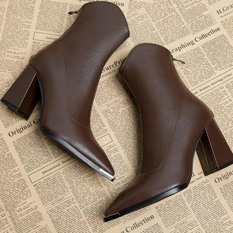 CHROME TIP CHELSEA BOOTS