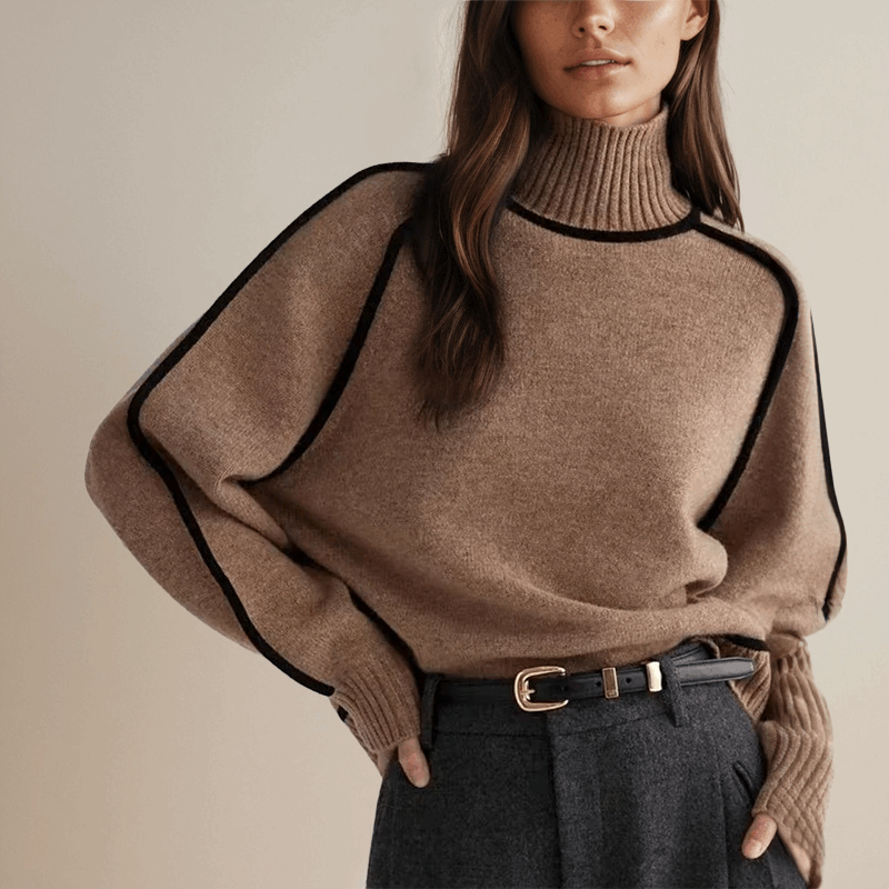 Emilie Cashmere Turtleneck