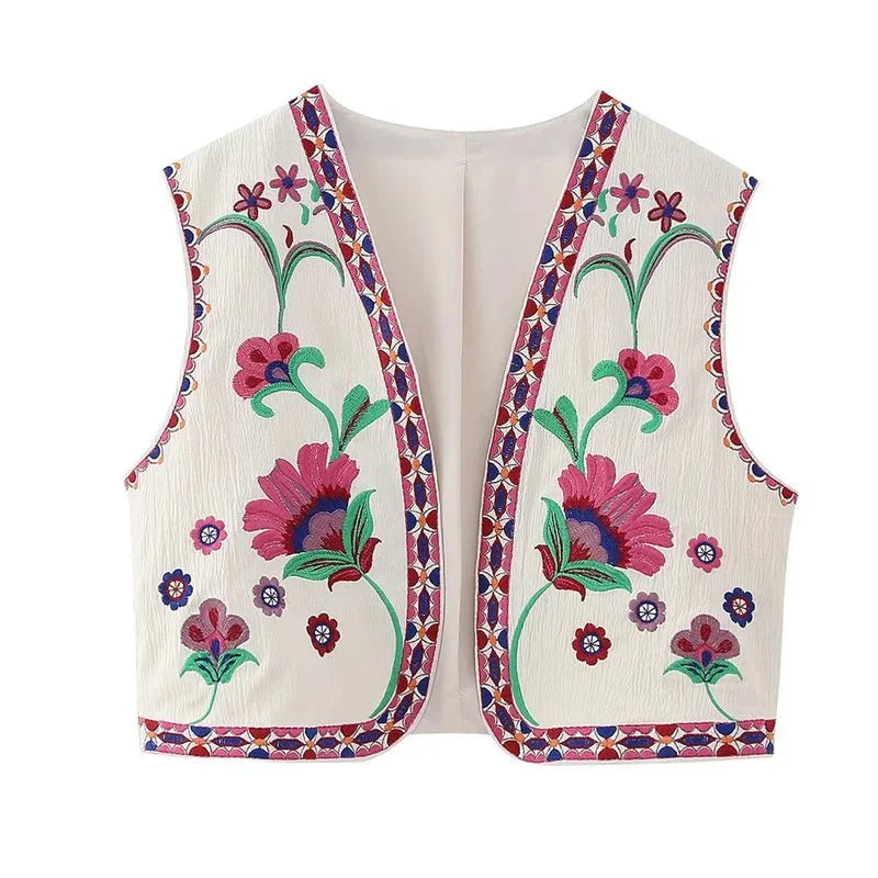 'Fiesta de Flores' Vest