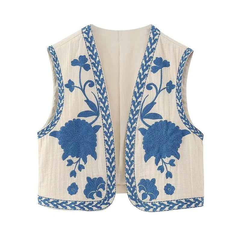 'Fiesta de Flores' Vest
