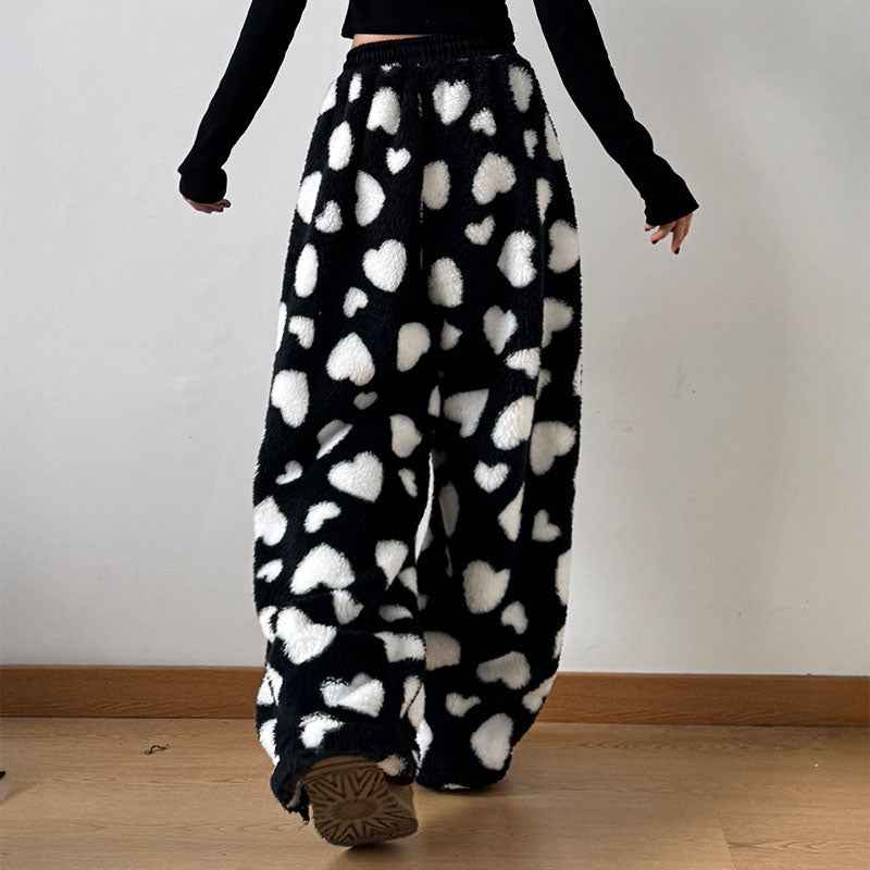 Plush Heart Trousers