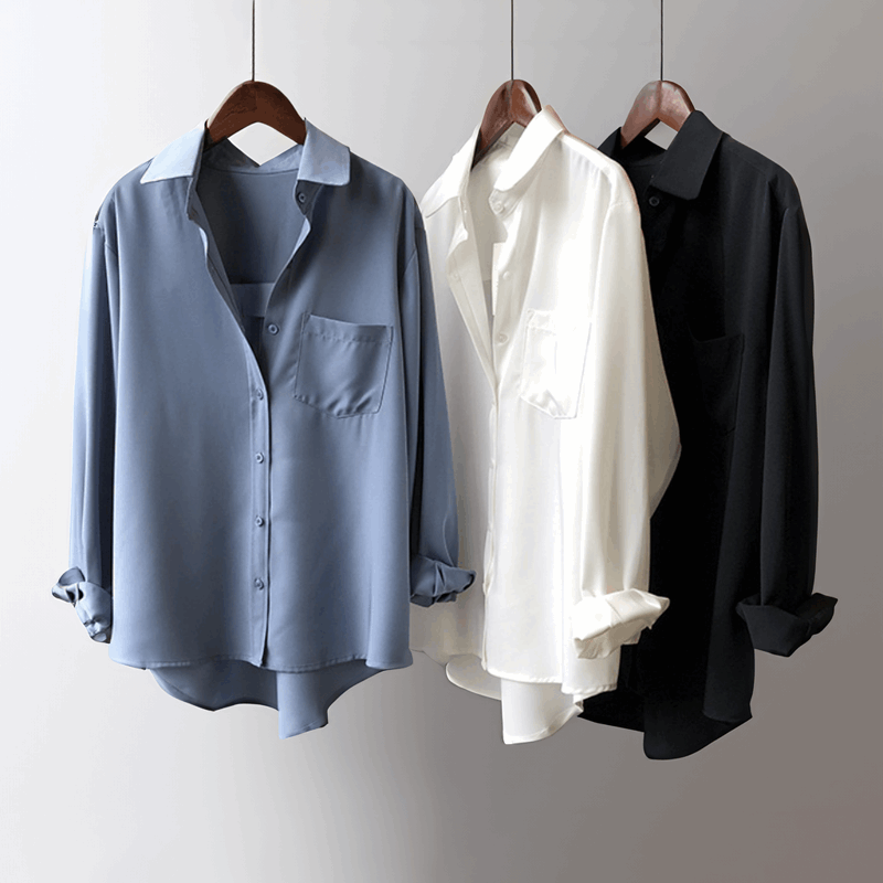 Emilie Satin Blouse
