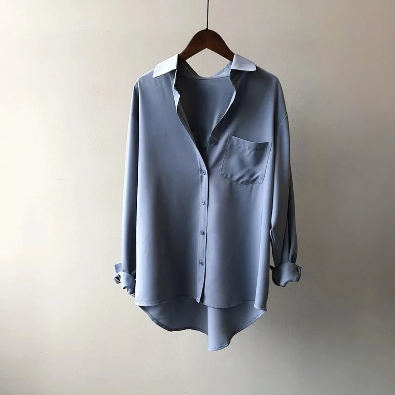 MONACO SILK BLOUSE SHIRT