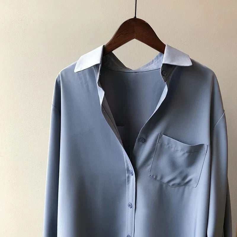 MONACO SILK BLOUSE SHIRT