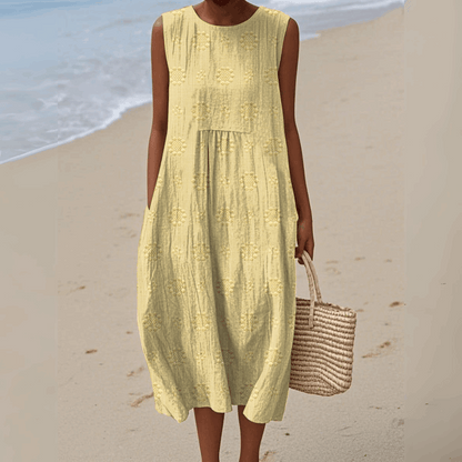 ARIANNA™|EMBROIDERED SPRING N SUMMER DRESS