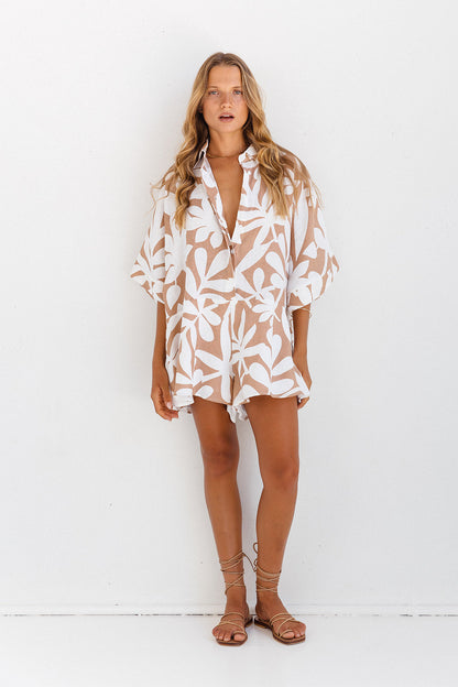 RETRO MID DENIM JUMPSUIT
