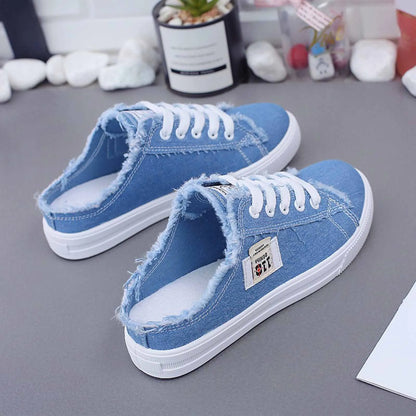 Kiara Backless Lazy Sneakers