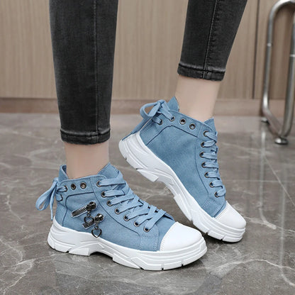 Zaya Zip-Back Bow Sneakers