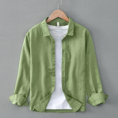 Santorini Linen Shirt