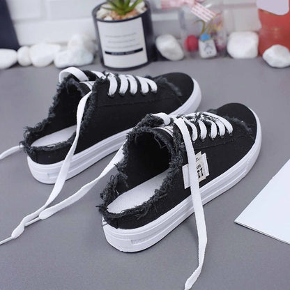 Kiara Backless Lazy Sneakers