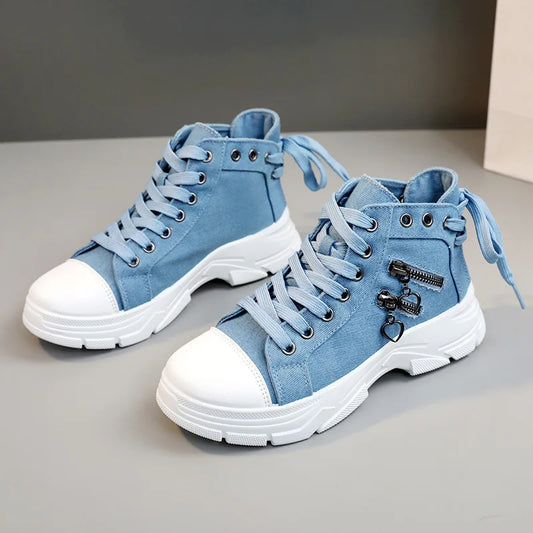 Zaya Zip-Back Bow Sneakers