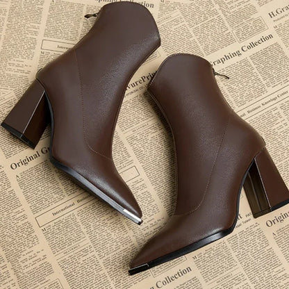 CHROME TIP CHELSEA BOOTS