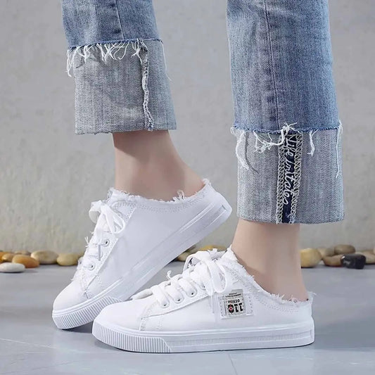 Kiara Backless Lazy Sneakers
