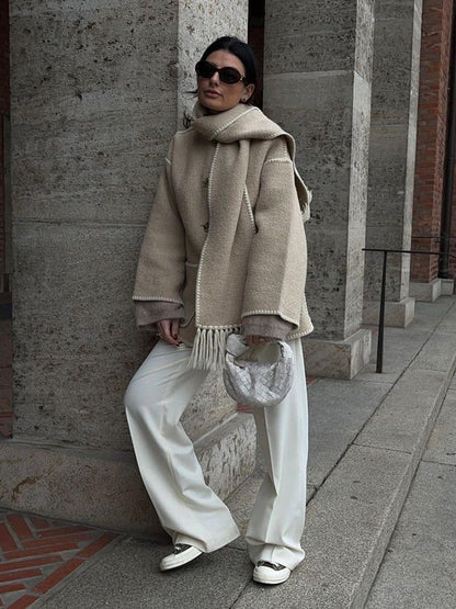 Vivienne Scarf Coat