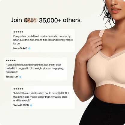 Wireless V-Neck Crossover Mesh Support Bra